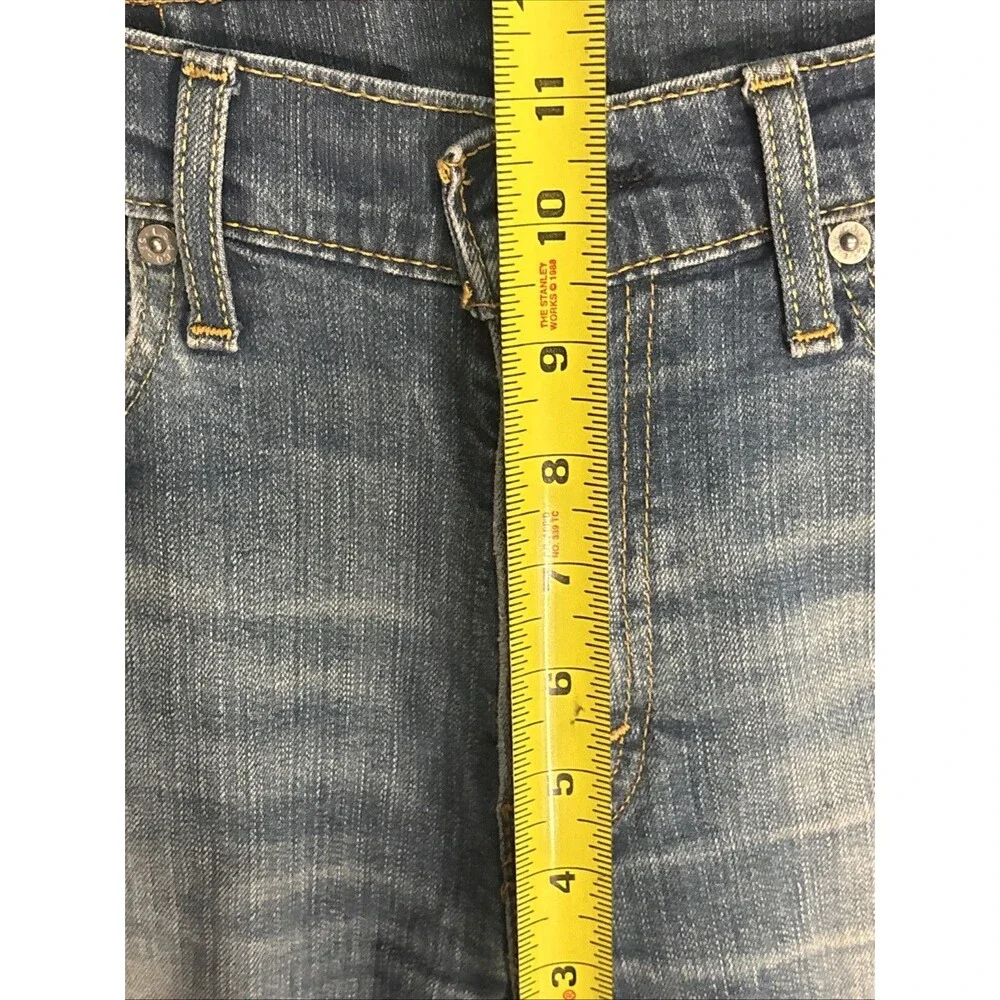 levi's men's 513 slim straight fit jeans Size 30/32 Broke In